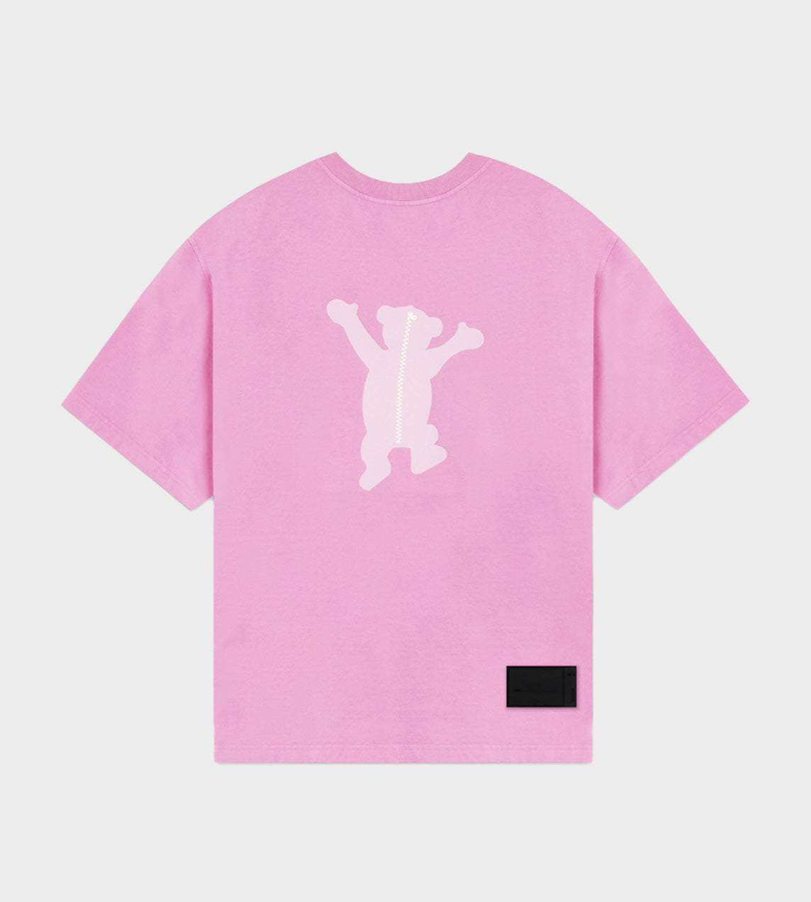 WE11DONE - Teddy Logo T-Shirt Pink