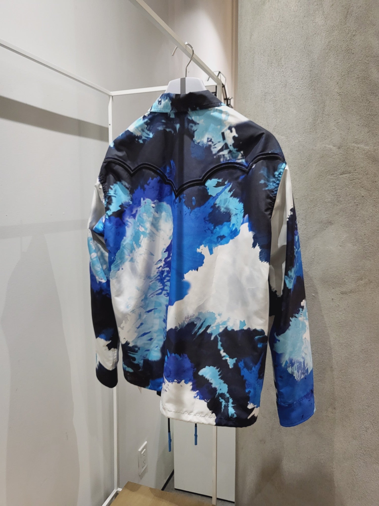 Toga Virilis - Tie Dye Baseball Jacket