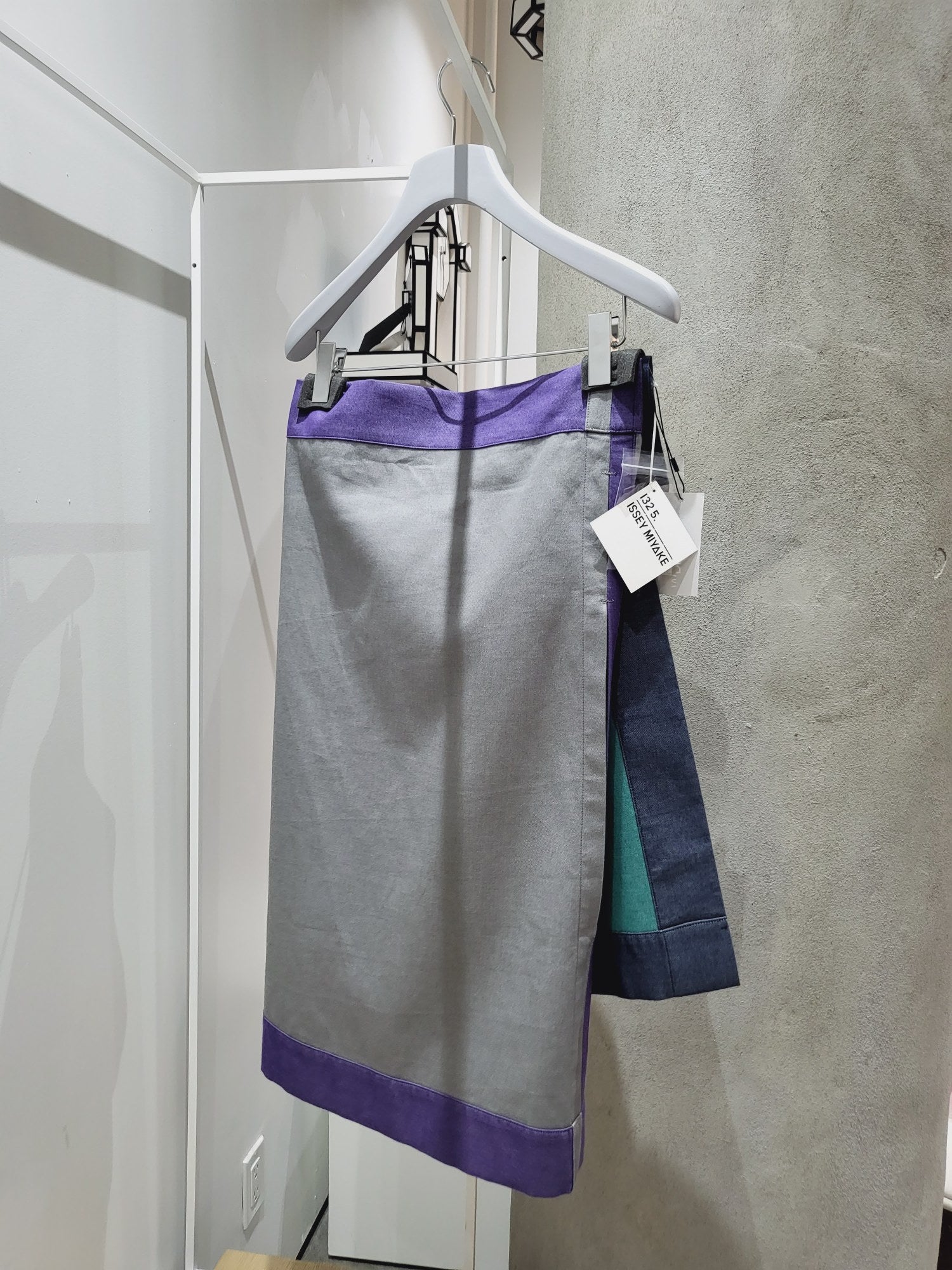 Issey Miyake 132 5. - Denim Like Shirt Navy