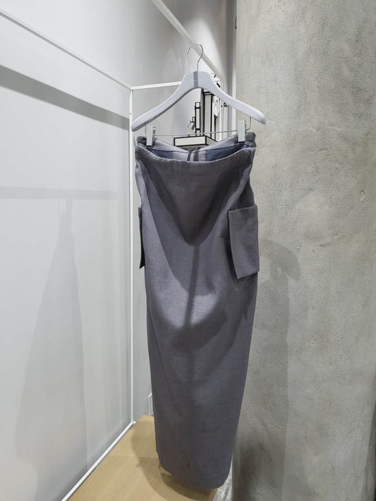 Issey Miyake 132 5. - Unfold Cocoon Jumpsuit Dark Grey