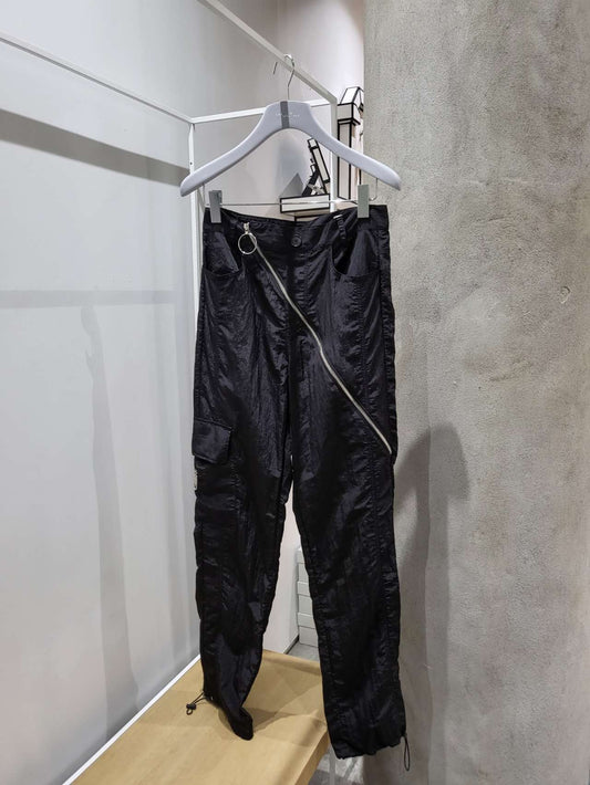 Youser - Asymmetric Zip Track Cargo Pants