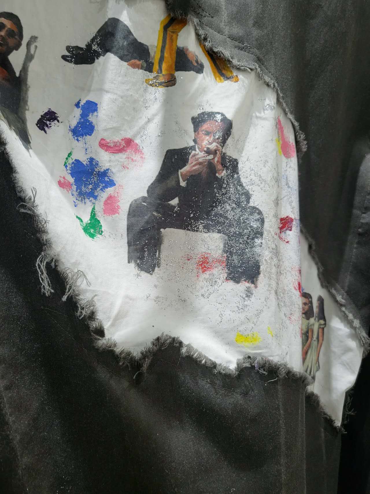 Sagittaire A - Back Destroyed Painted Blazer