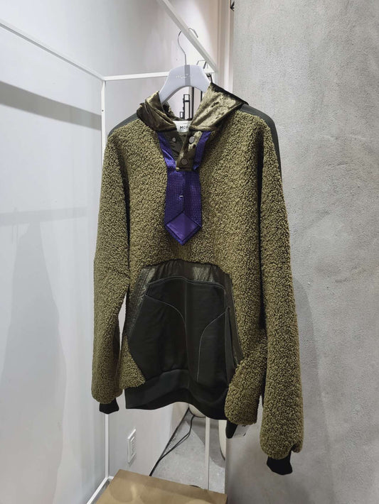 Munn - Tie Detail Fleece Jacket