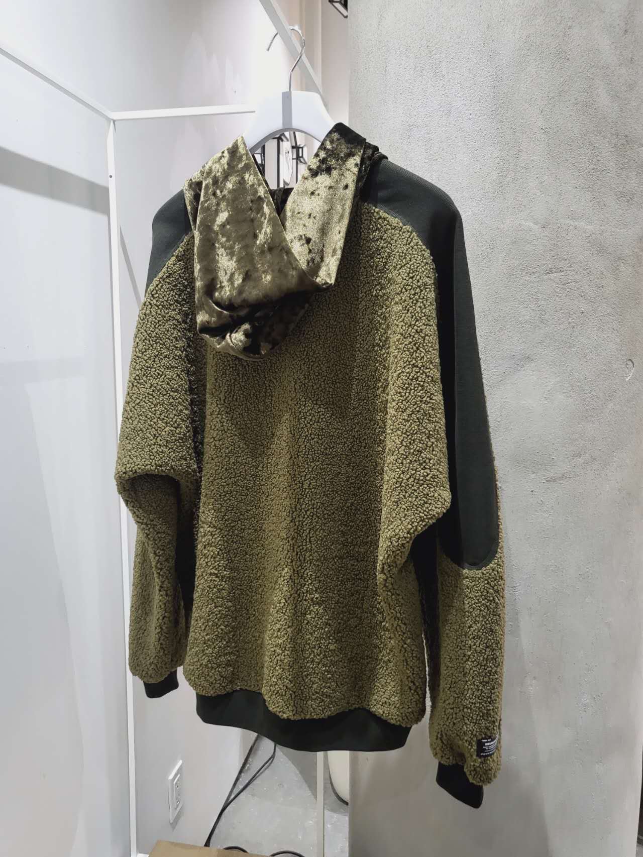 Munn - Tie Detail Fleece Jacket