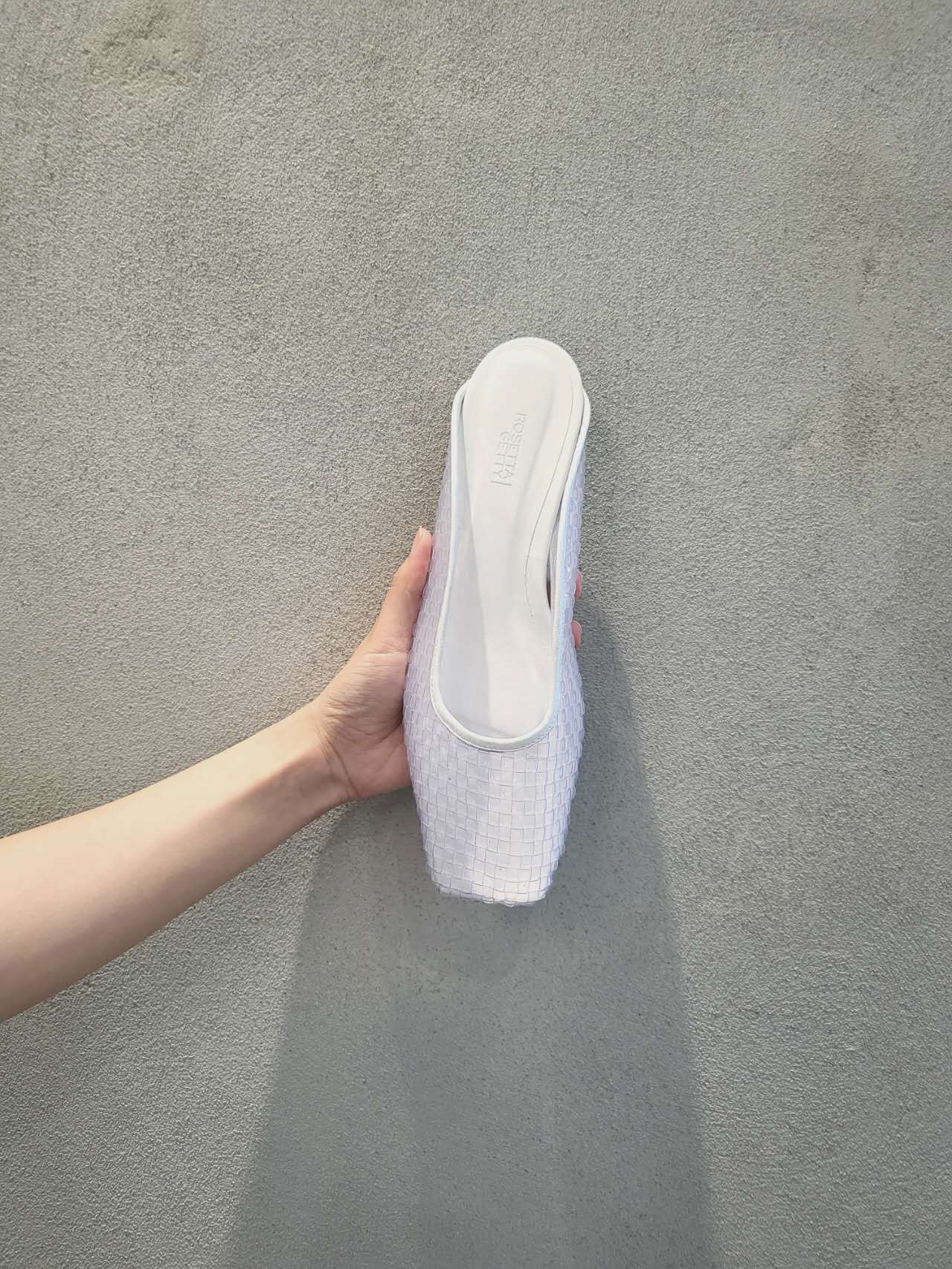 Rosetta Getty - Vinyl Loafer Slide Clear