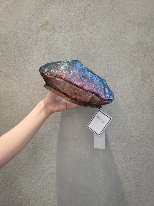 Maison Michel -  Irridescent Sheer Beret