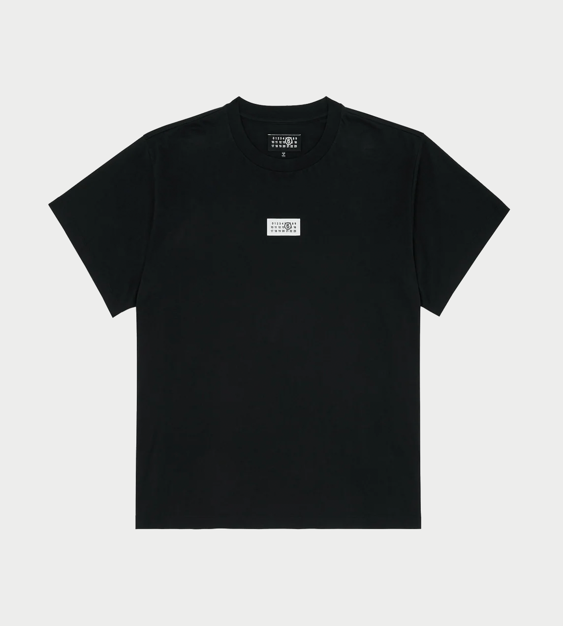 MM6 MAISON MARGIELA - Numeric Cotton T-shirt Blk
