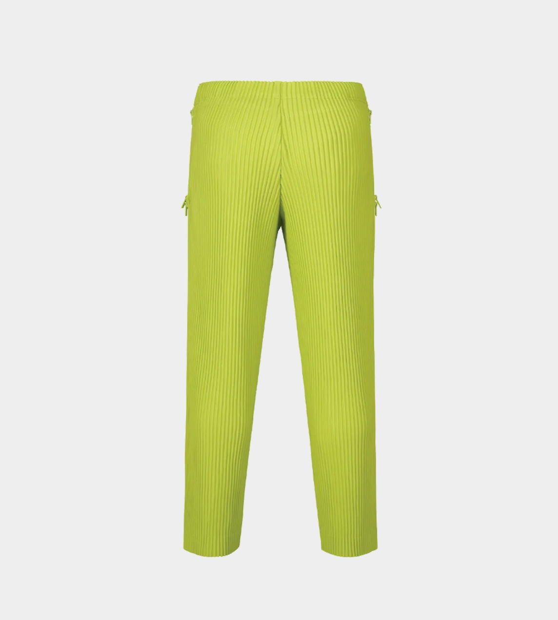 HOMME PLISSE ISSEY MIYAKE - Zipper-detailed Pants Citrine Yellow