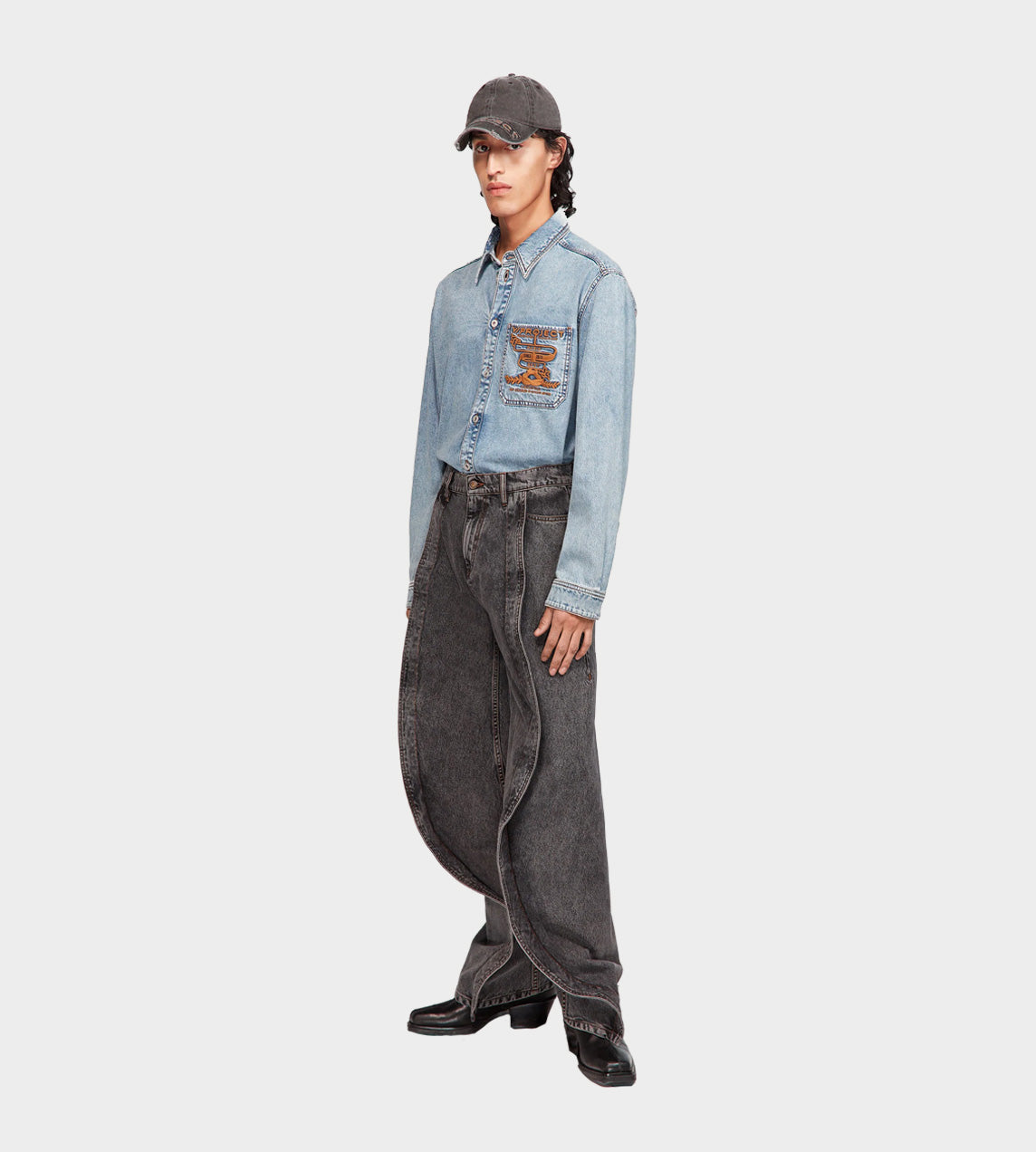 Y/Project - Banana Jeans Vintage Black