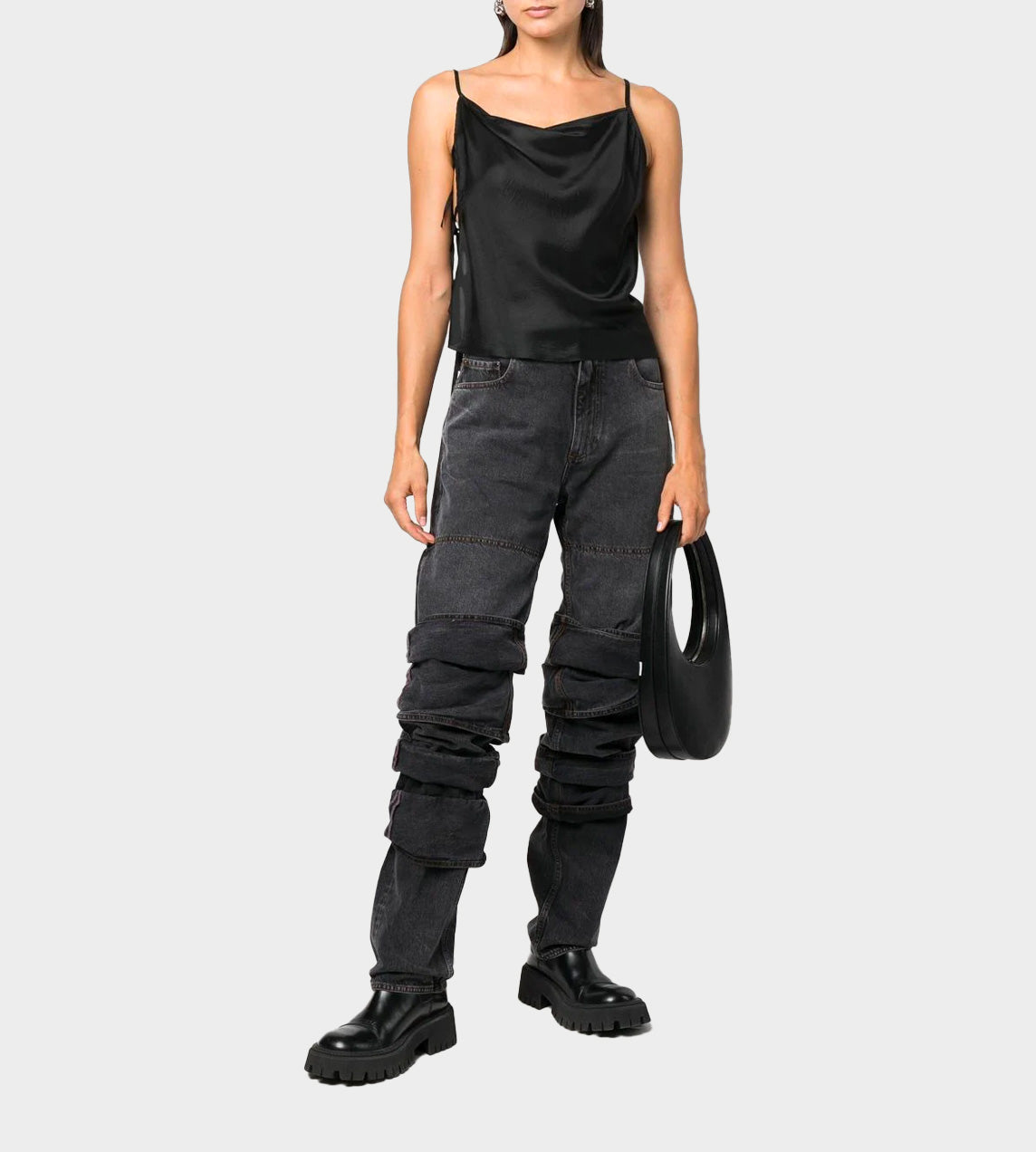 Y/Project - Classic Multi Cuff Jeans Black