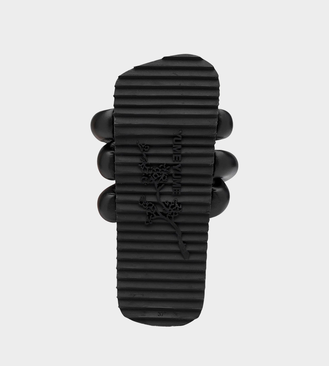 Yume Yume - Tyre Slide - Black Bio Leather