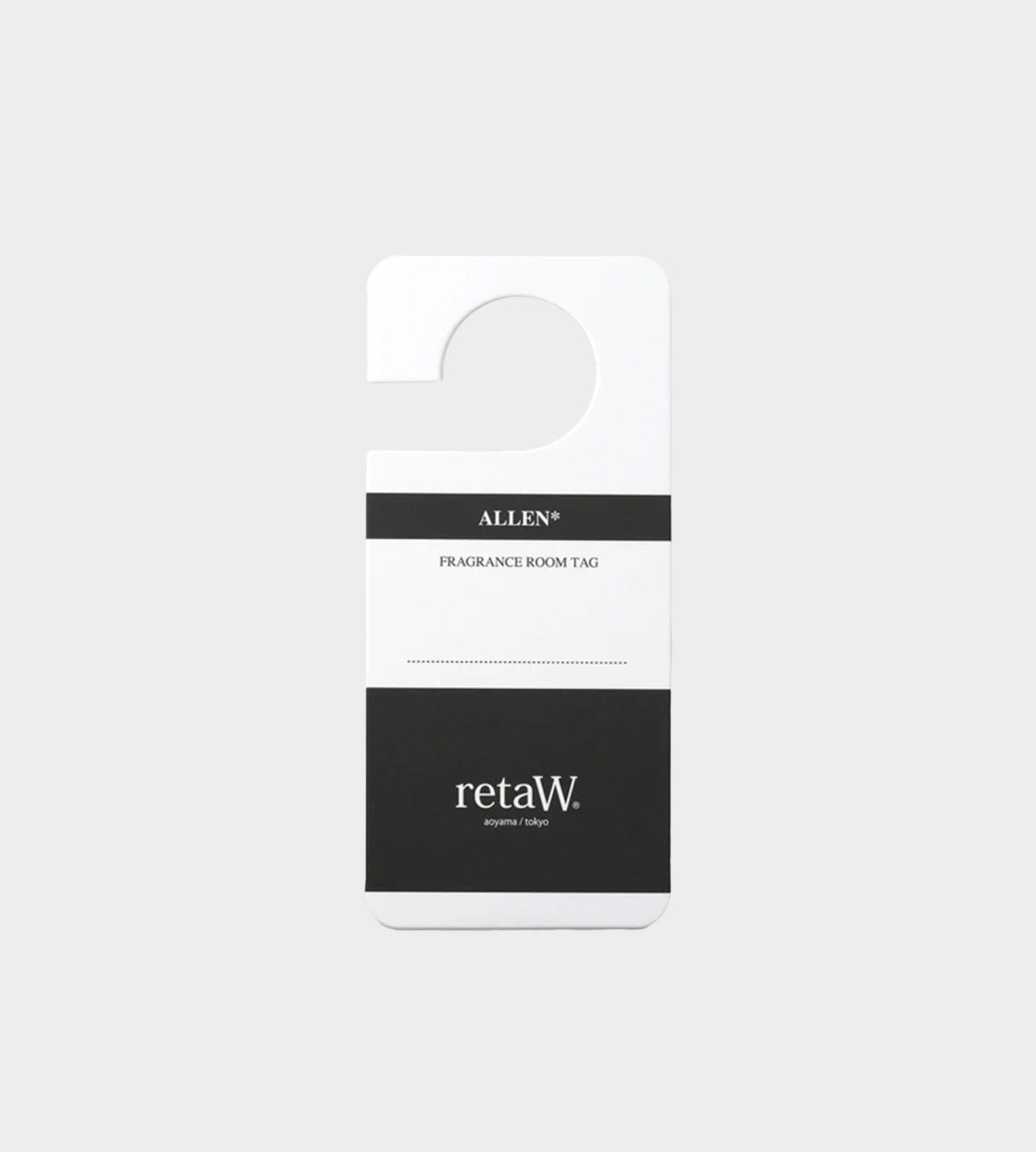 retaW - Room Tag - Allen