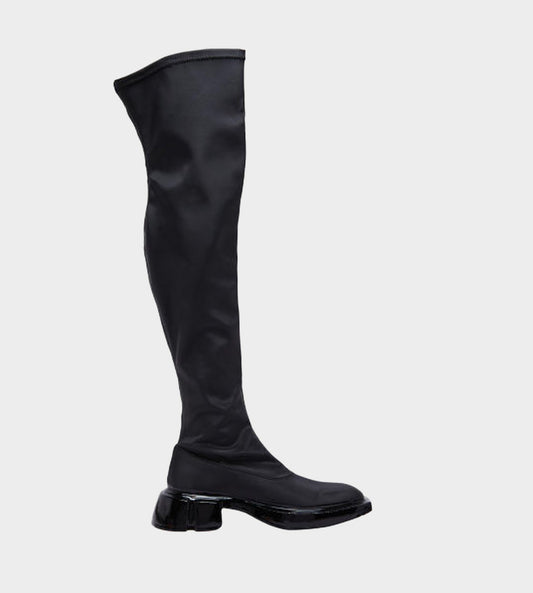 Both - Gang Over The Knee Boot Black
