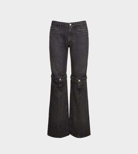 Coperni - Open Knee Jeans Washed Black