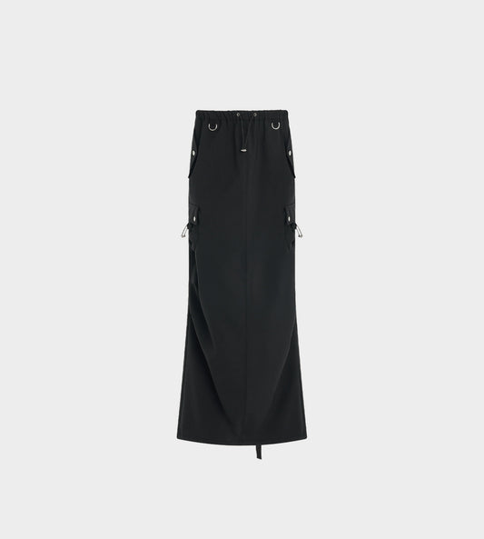 Coperni - Tailored Cargo Maxi Skirt Black