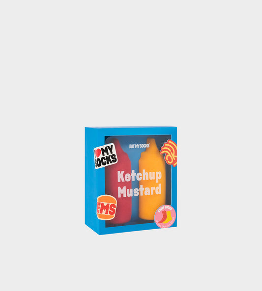 EAT MY SOCKS - Ketchup & Mustard Socks - 2 Pairs