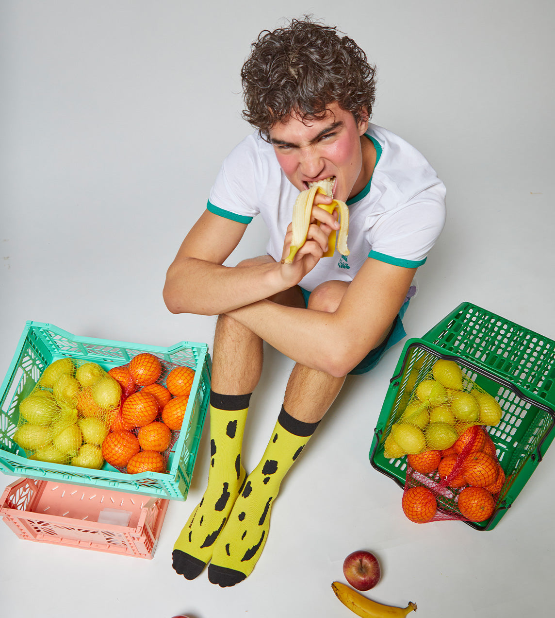 Eat My Socks - Tropical Banana Socks - 1 Pair