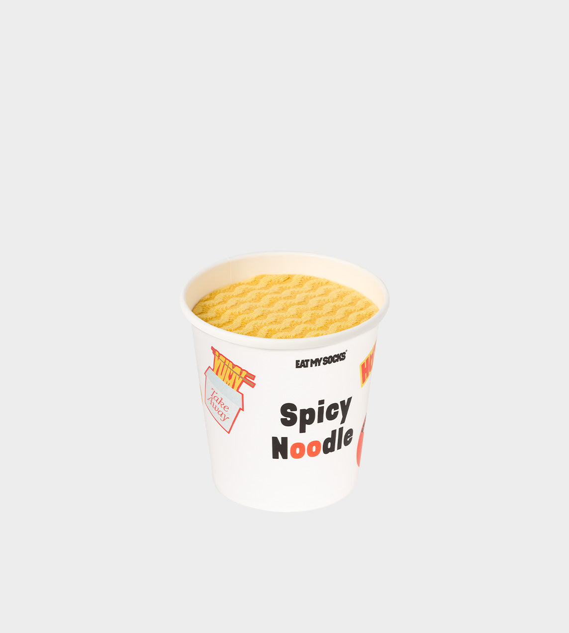 EAT MY SOCKS - Spicy Noodles Socks - 2 Pairs