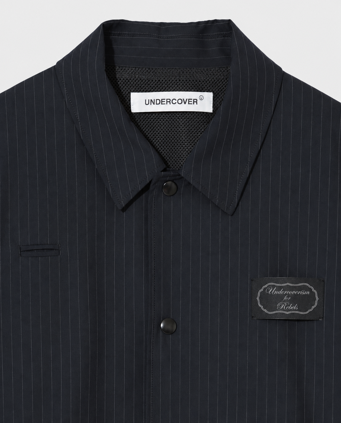 UNDERCOVER - Pinstripe Blouson Navy
