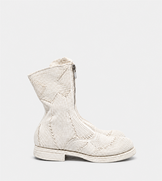 Guidi - 310WZ_RC Leather Piped Front Zip Boot