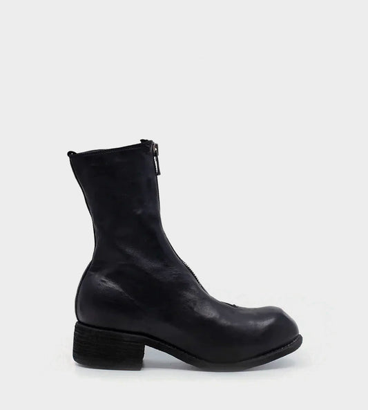 Guidi - PL2 Ortho Front Zip Mid Boot Black
