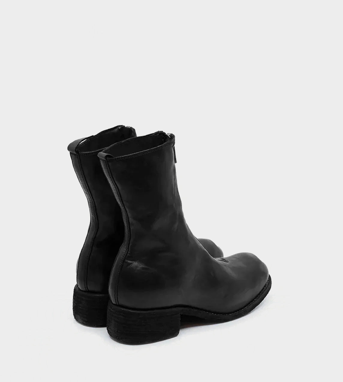 Guidi - PL2 Ortho Front Zip Mid Boot Black