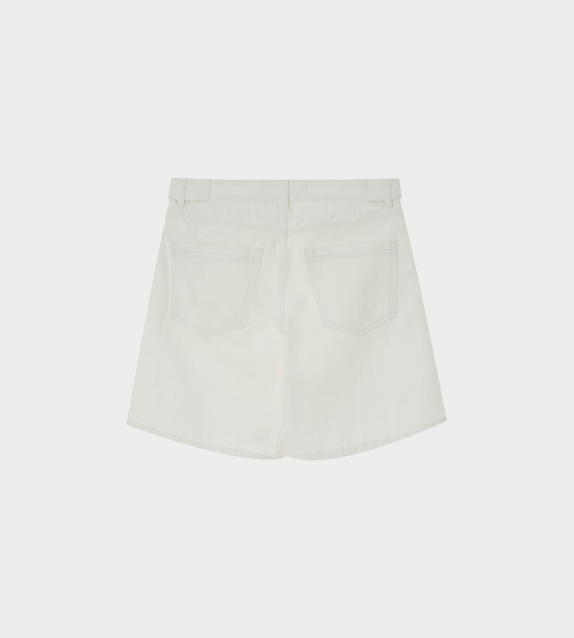KIMHEKIM - Two Pockets Shorts White