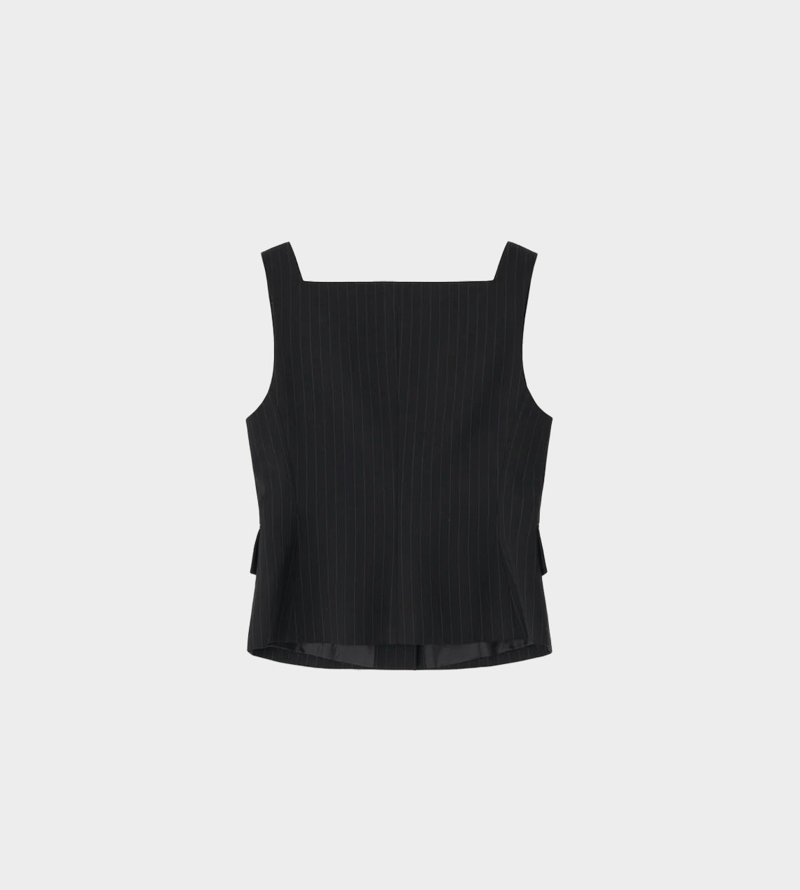 KIMHEKIM - Square Neck Sleeveless Top Black