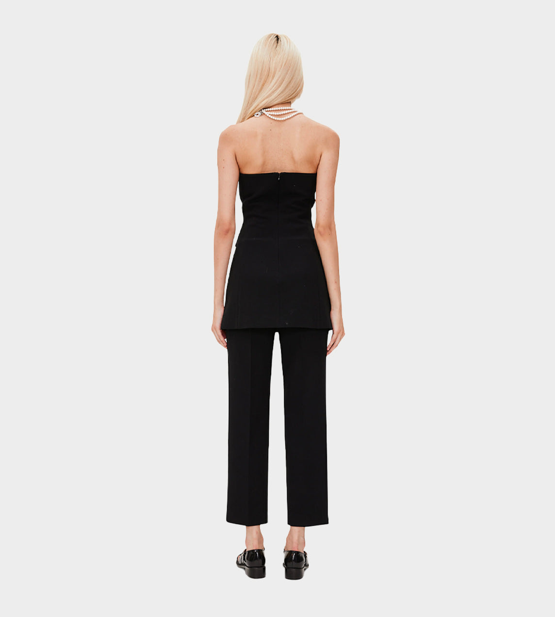 KIMHEKIM - Strapless Mini Dress Black/White