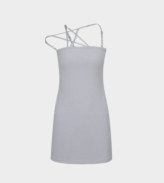 LEJE - Etoile Jersey Dress Silver