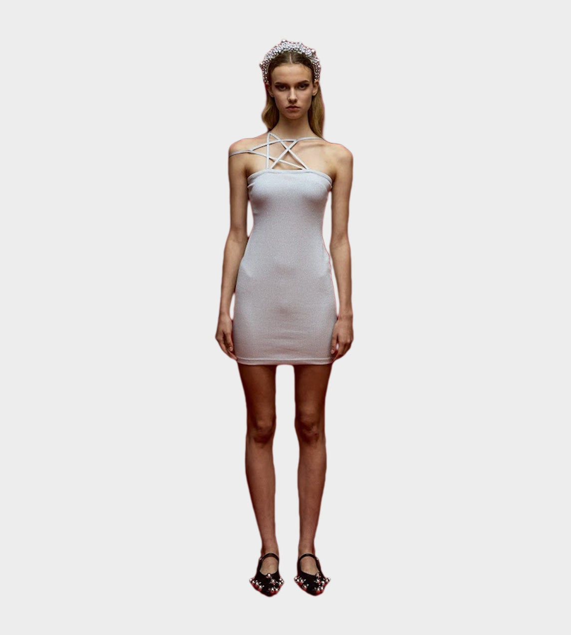 LEJE - Etoile Jersey Dress Silver