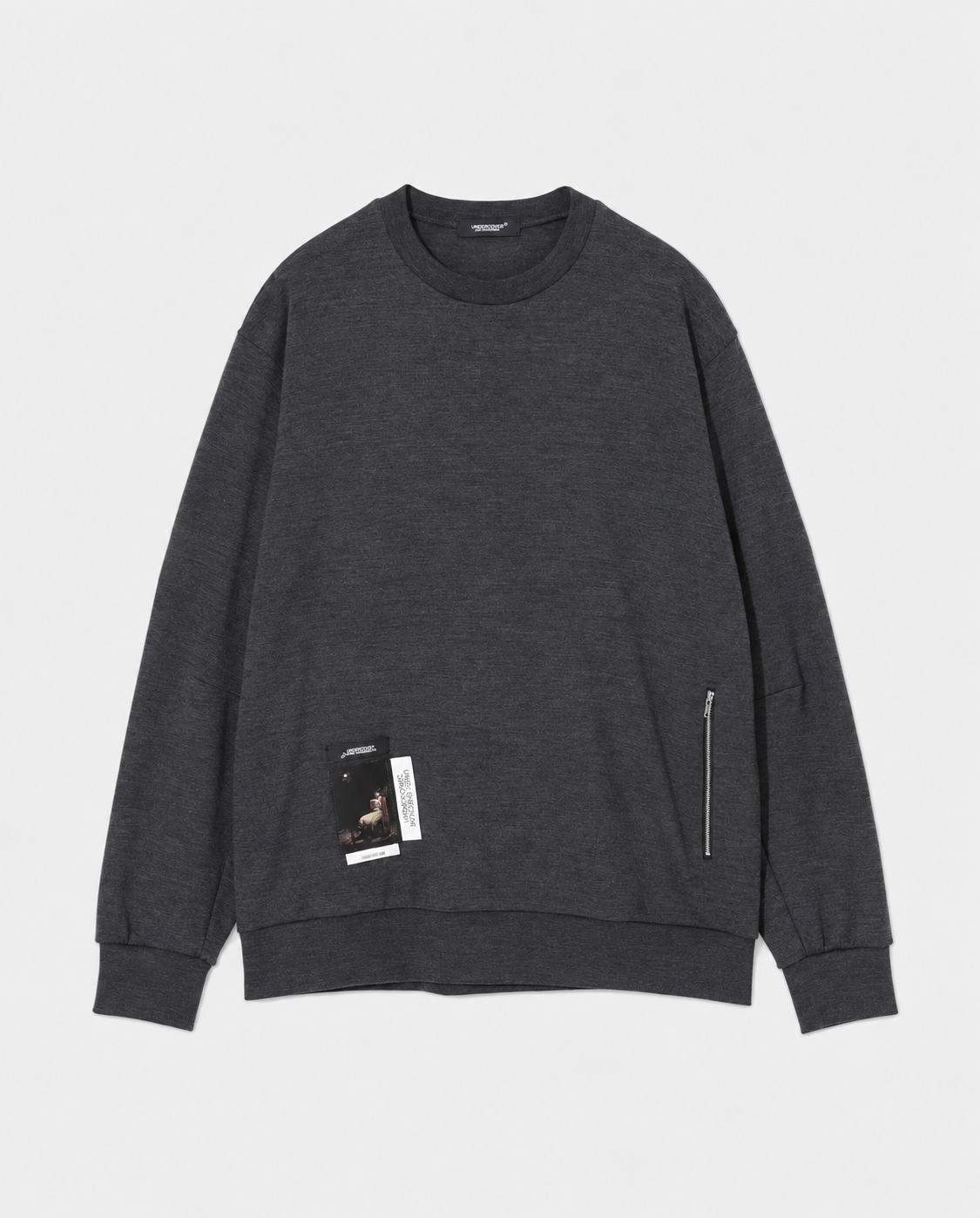 UNDERCOVER - Cindy Sherman Patch Sweatshirt Charcoal Grey