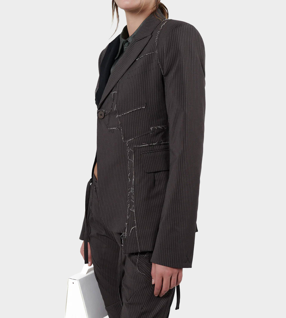 OTTOLINGER - Deconstructed Blazer Brown