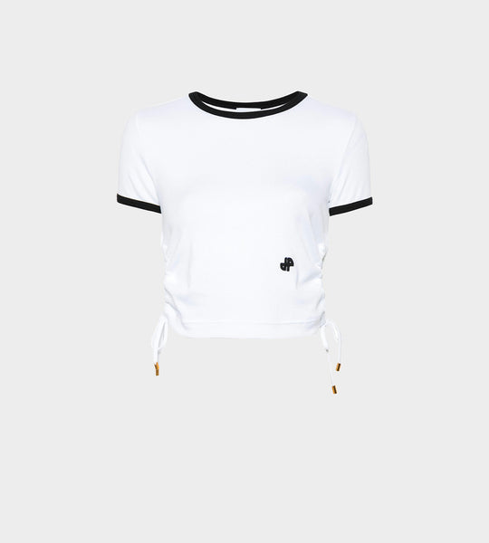 Patou - Side Loop Rib T-Shirt White – WDLT117