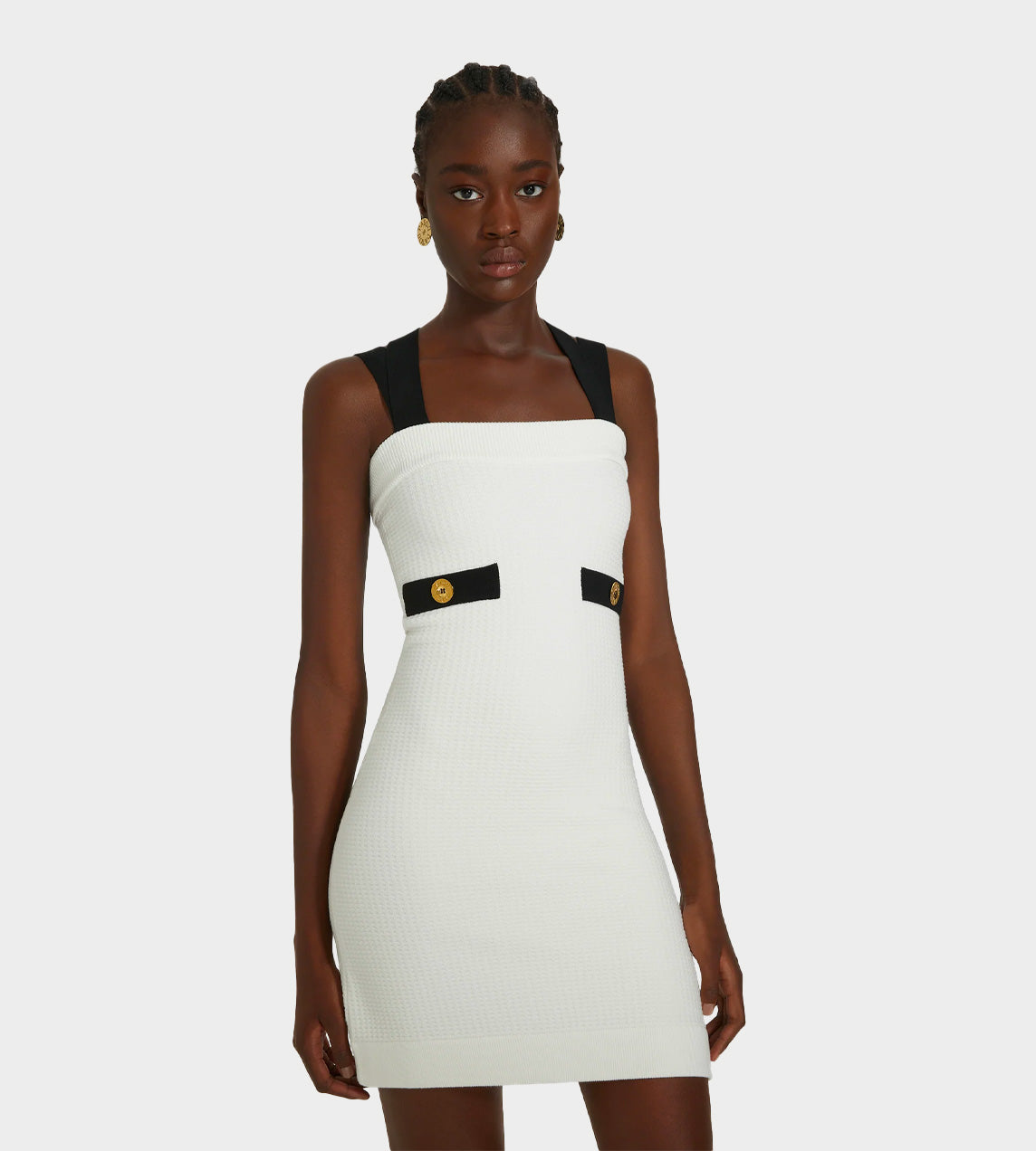 Patou - 3D JP Cotton Dress White