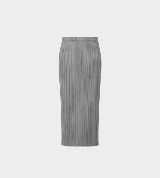 Pleats Please Issey Miyake - Basic Pleated Skirt Grey