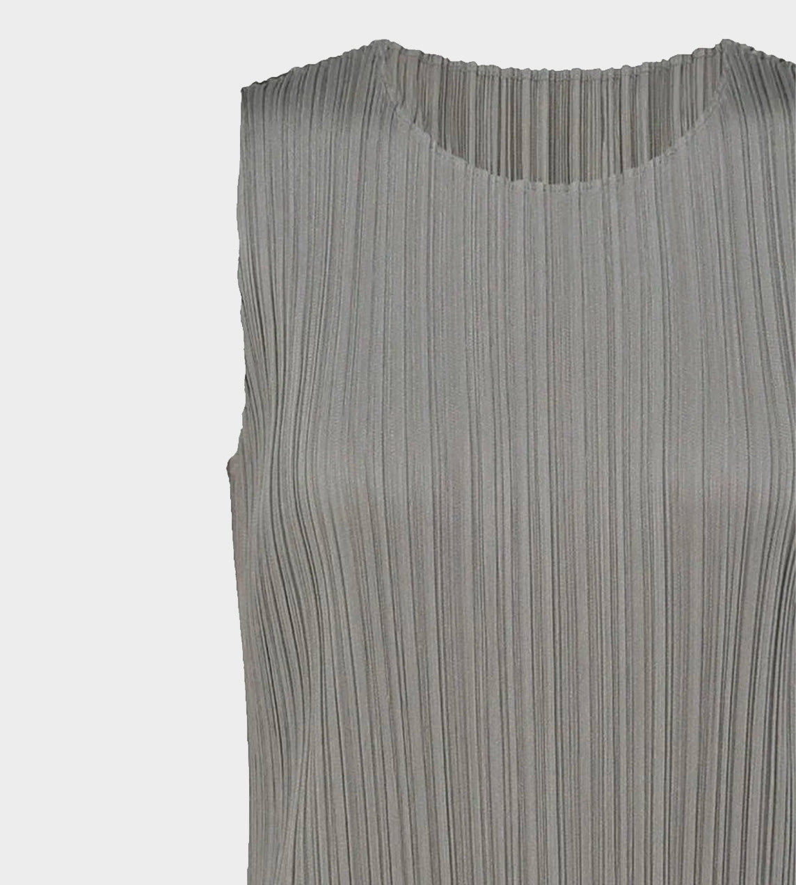 Pleats Please Issey Miyake - Basic Fitted Dress Grey