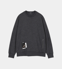 UNDERCOVER - Cindy Sherman Patch Sweatshirt Charcoal Grey