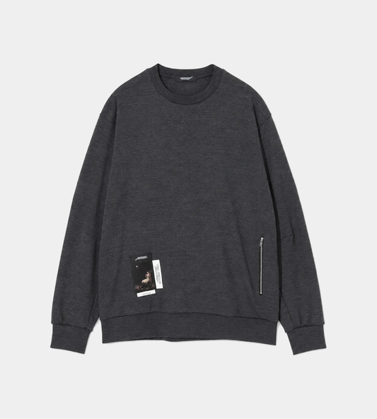 UNDERCOVER - Cindy Sherman Patch Sweatshirt Charcoal Grey