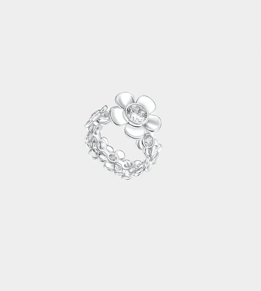YVMIN - Spin Flower Garden Ring