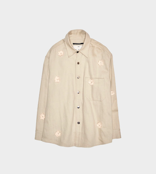  Song For The Mute - 'Daisy' Shirt Jacket Bone