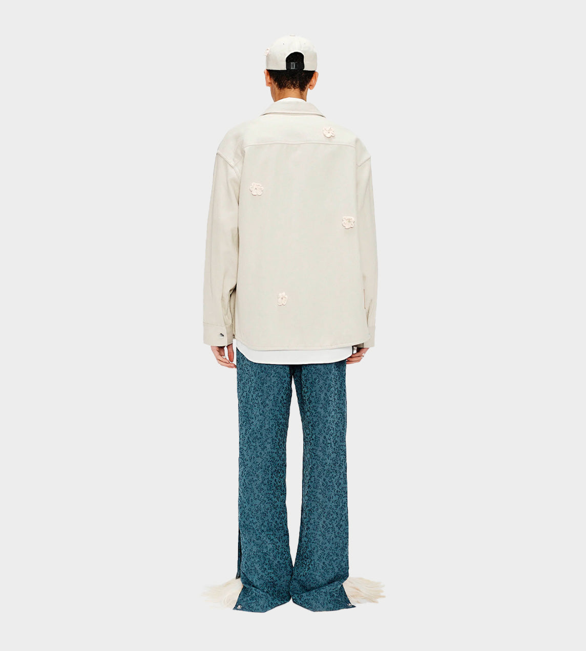  Song For The Mute - 'Daisy' Shirt Jacket Bone