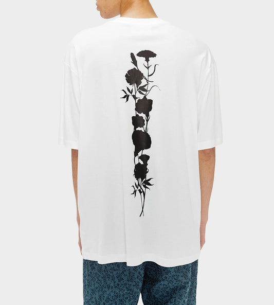 Song For The Mute - Logo' Oversized T-Shirt White