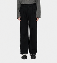 SONG FOR THE MUTE - "Daisy" Boyfriend Jeans Blk