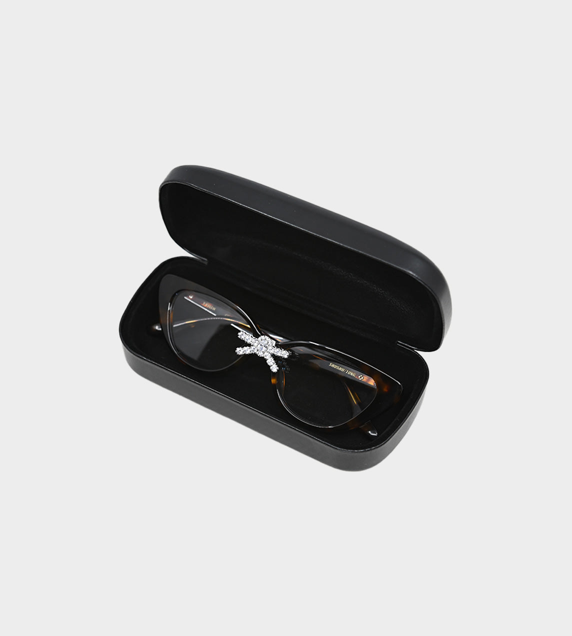 SHUSHU TONG - Front Bowknot Glasses Brown