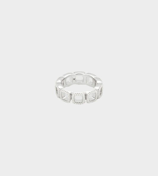 Tom Wood - Cushion Band Open Zirconia