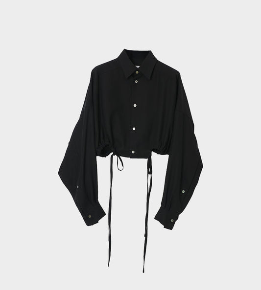 Cropped Shirt Black