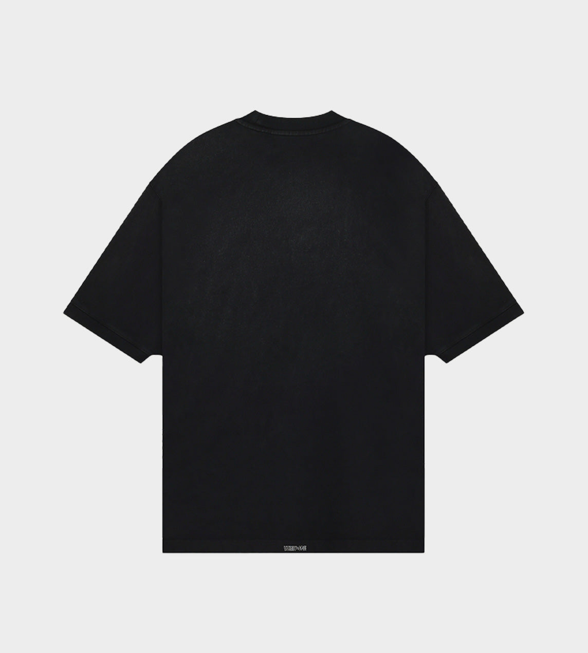 WE11DONE - Heavenly Logo Print T-Shirt Black