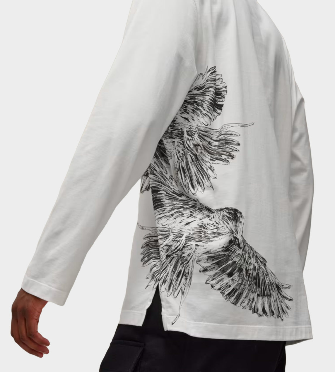 Y-3 - GF Long-sleeve Tee White