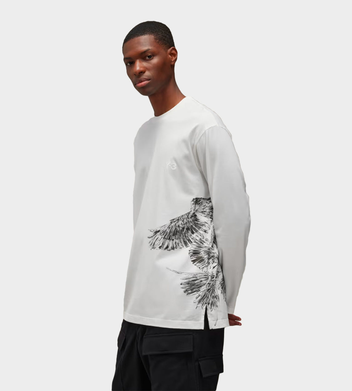 Y-3 - GF Long-sleeve Tee White